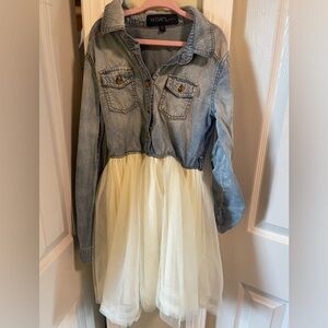Tulle dress girls size 8